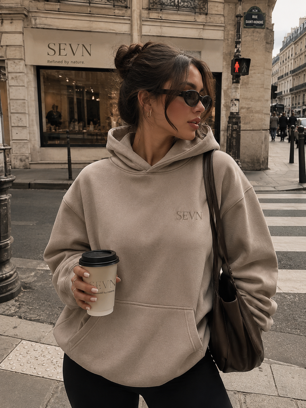 Premium oversized hoodie with a luxury streetwear feel.